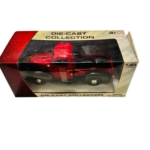 1941 PLYMOUTH PICKUP TRUCK 1:24 SCALE OPENING DOORS & HOOD MOTORMAX - Picture 2 of 9